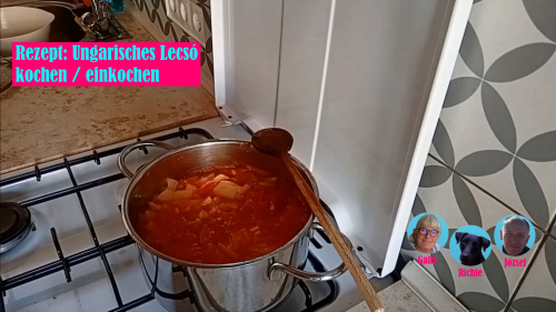 Rezepte
Ungarisches Lecsó kochen / einkochen